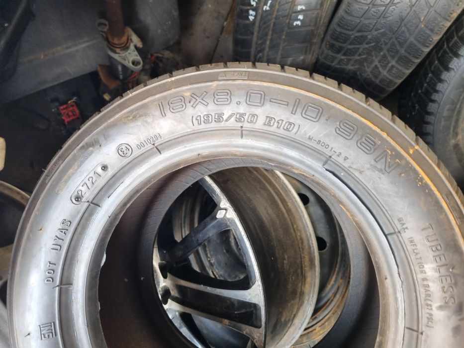 2 Nowe Opony 18x8.0-10 Maxxis 195 50 B10 96N 225 55 B12 104 Trelleborg