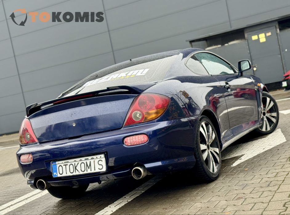 Hyundai Coupe, 2002 rok 2.7V6 LPG- Otokomis! Gwarancji!