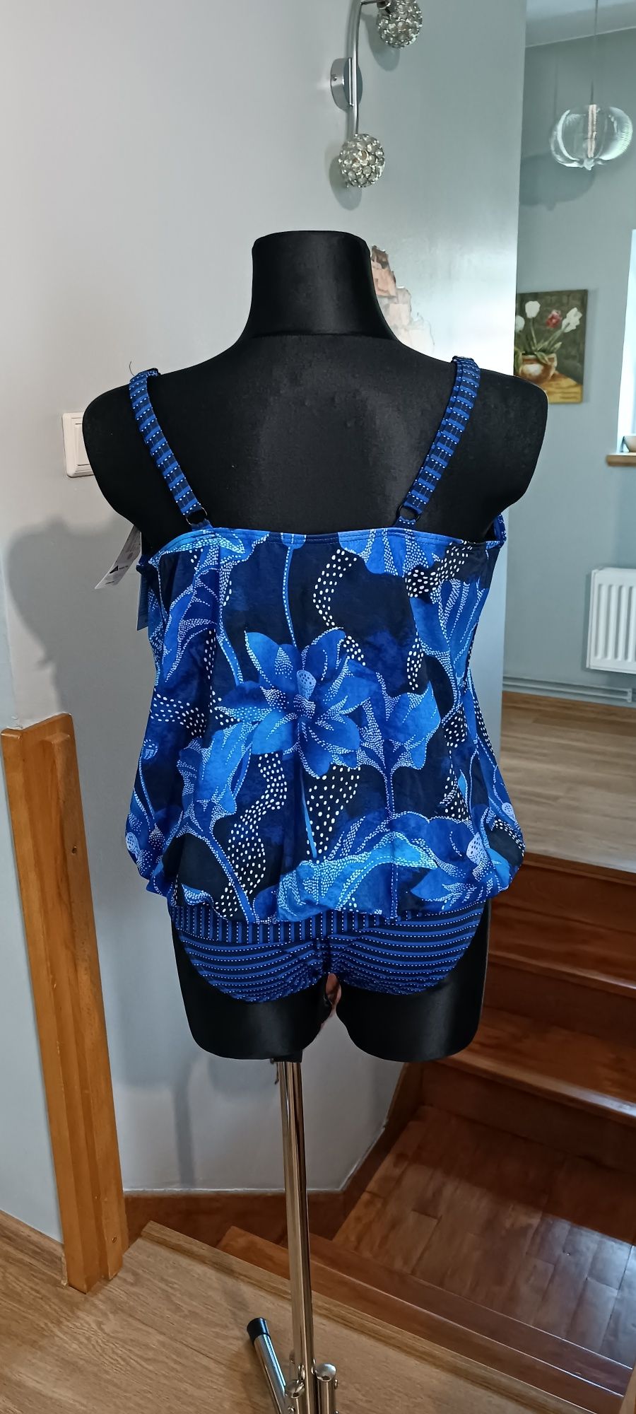 Ulla Popken strój Kąpielowy dwuczęściowy Tankini r. 48/4XL Nowe