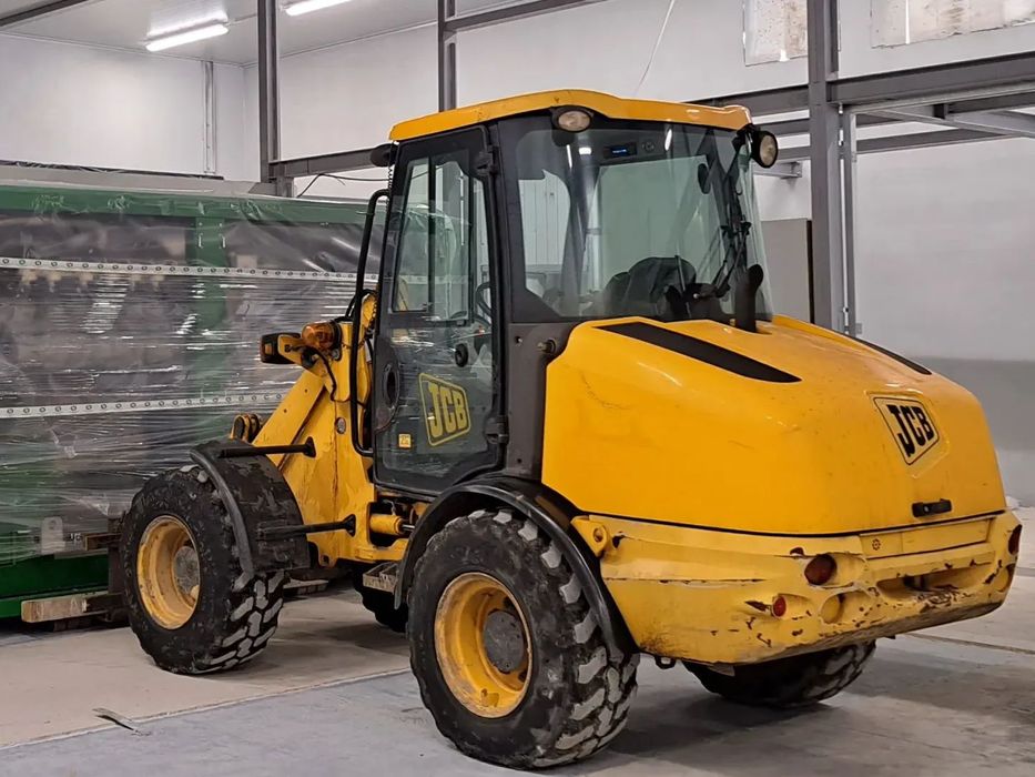 JCB 406  Jcb 406,  widły łyżka