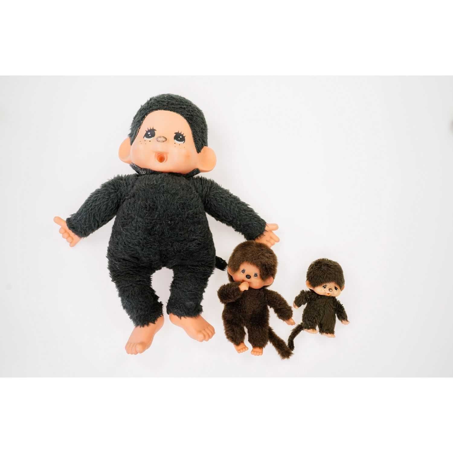 Kolekcjonerska maskotka mała małpka Monchhichi lata 70-te ponad 13 cm