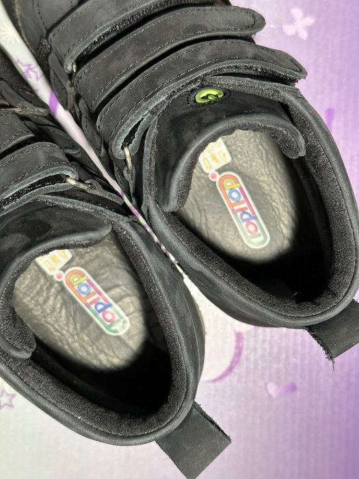 Черевики ортопедичні дитячі демисезонні, нубук 35 р., у гарному стані