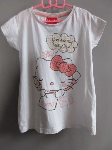 Firmowe koszulki bluzki T-shirty 4 szt roz 110/116
