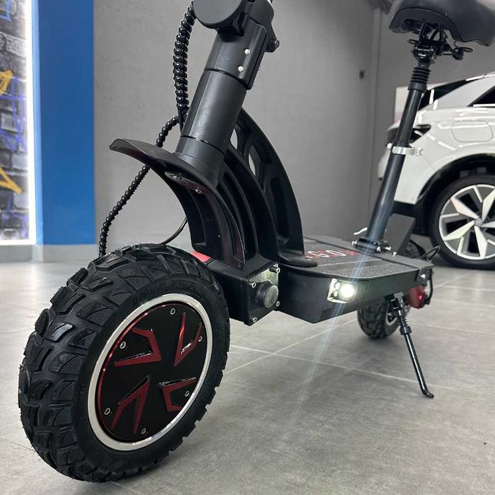 Електросамокат KUGOO G-Booster 1200W*2 (2400W) чорний, повнопривідний!