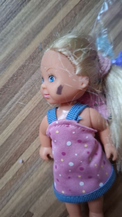 Duży zestaw lalki Steffi w ciąży z Kenem ,lekarką i dziećmi.