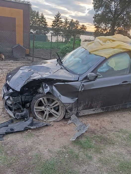 e90 320d 2007r uszkodzony lewy przod