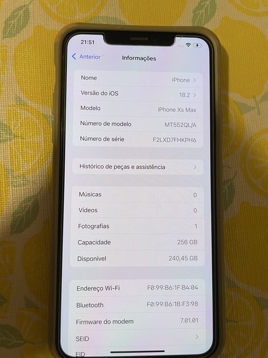 Iphone Xs Max 256 Gigas