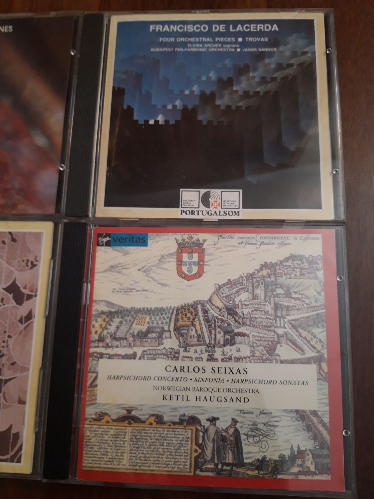 2 CDs de compositores portugueses: Almeida Mota/Carlos Seixas