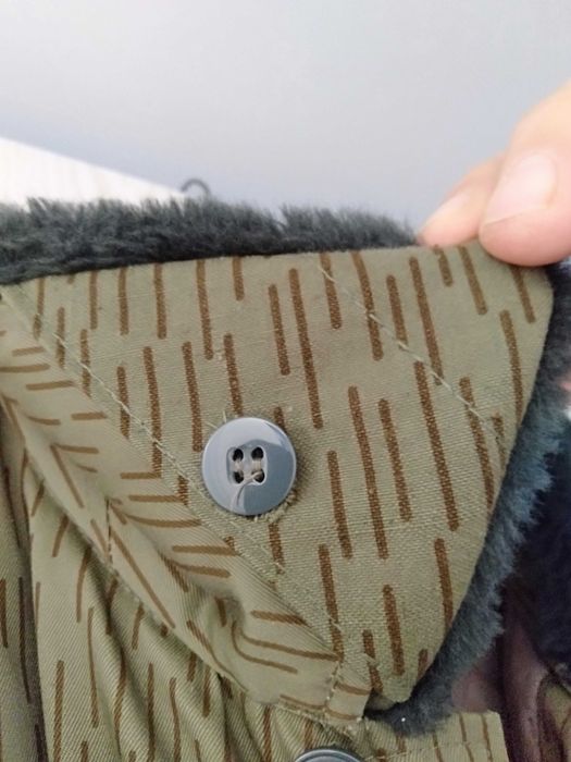 kolekcjonerska Kurtka zimowa NVA "deszczyk" rozm.62-Duża stan magazyn