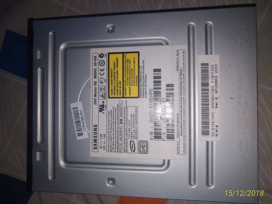 Dvd computador desktop