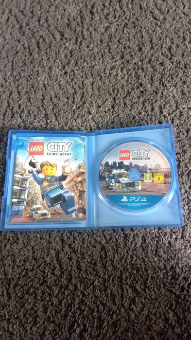 Gra LEGO city tajny agent ps4