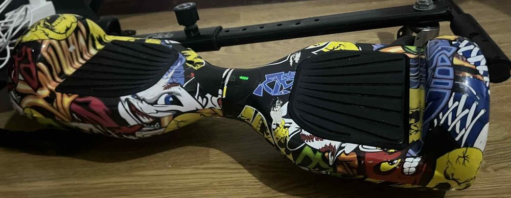Hoverboard Multicor com Cadeira