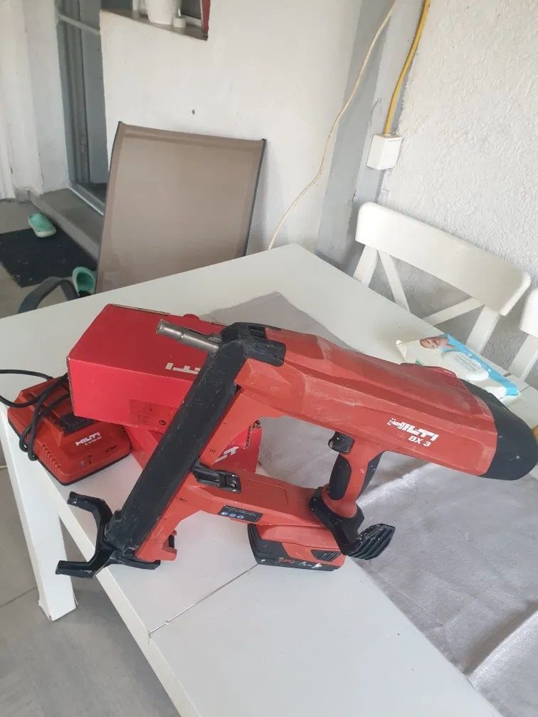 Hilti BX 3 - gwoździarka do betonu na gwarancji
