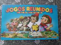 Jogo de tabuleiro "Jogos Reunidos"