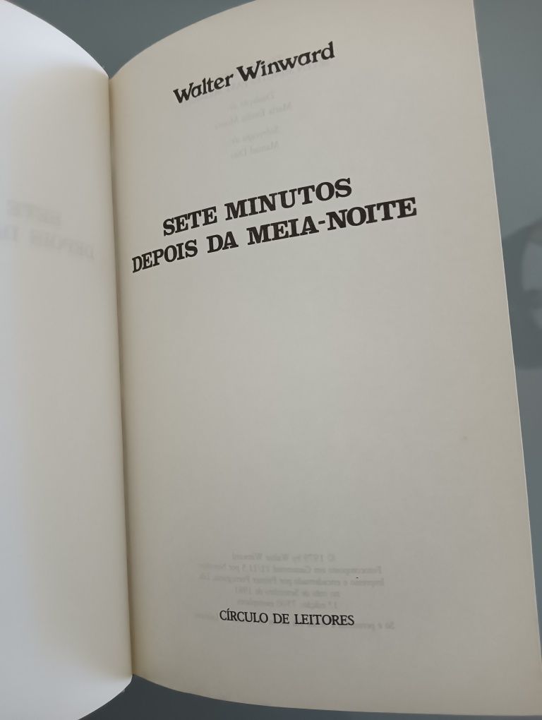 Sete minutos depois da meia-noite	Walter Winward	Círculo de Leitores*