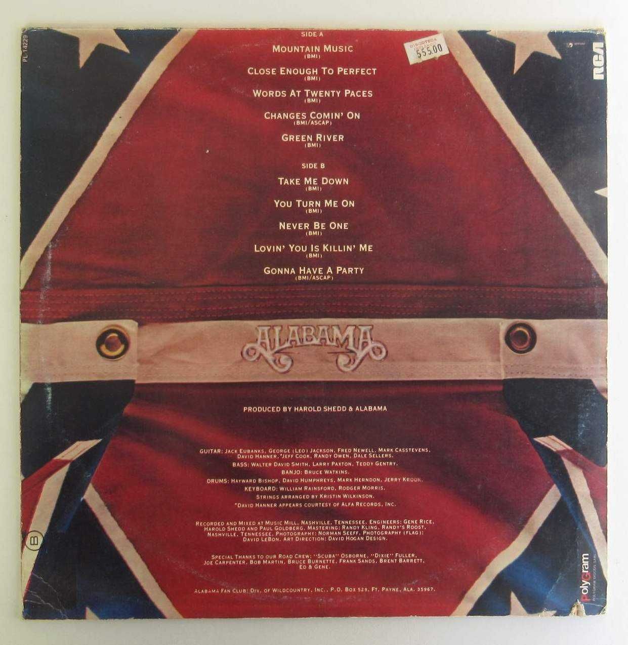 ALABAMA - Mountain Music (LP)