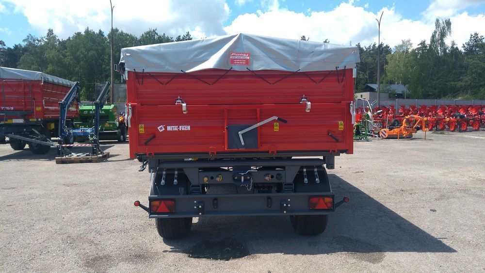 Przyczepa paletowa dwuosiowa long Metal- Fach T940/2, 6 ton OD RĘKI