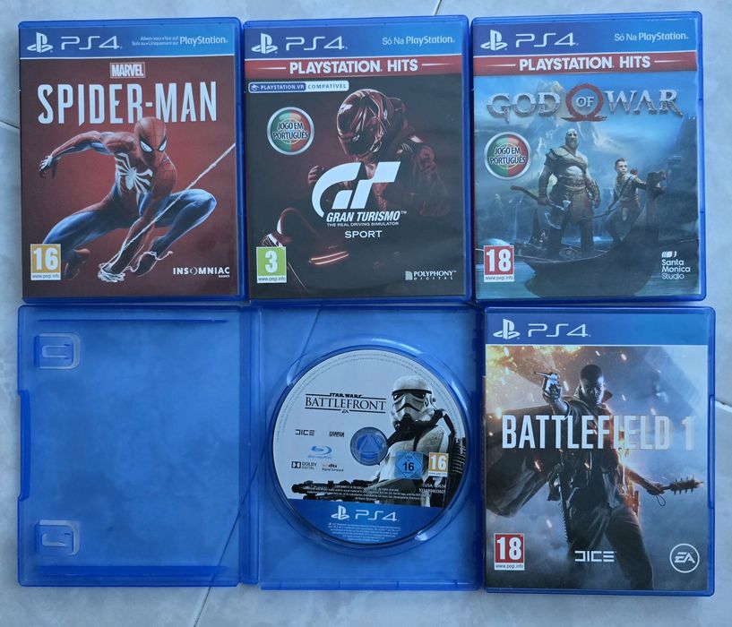 Vendo ou troco jogos por jogos ps4