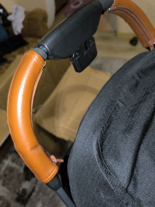 Дитяча коляска чорна прогулочна Elcamino 1090