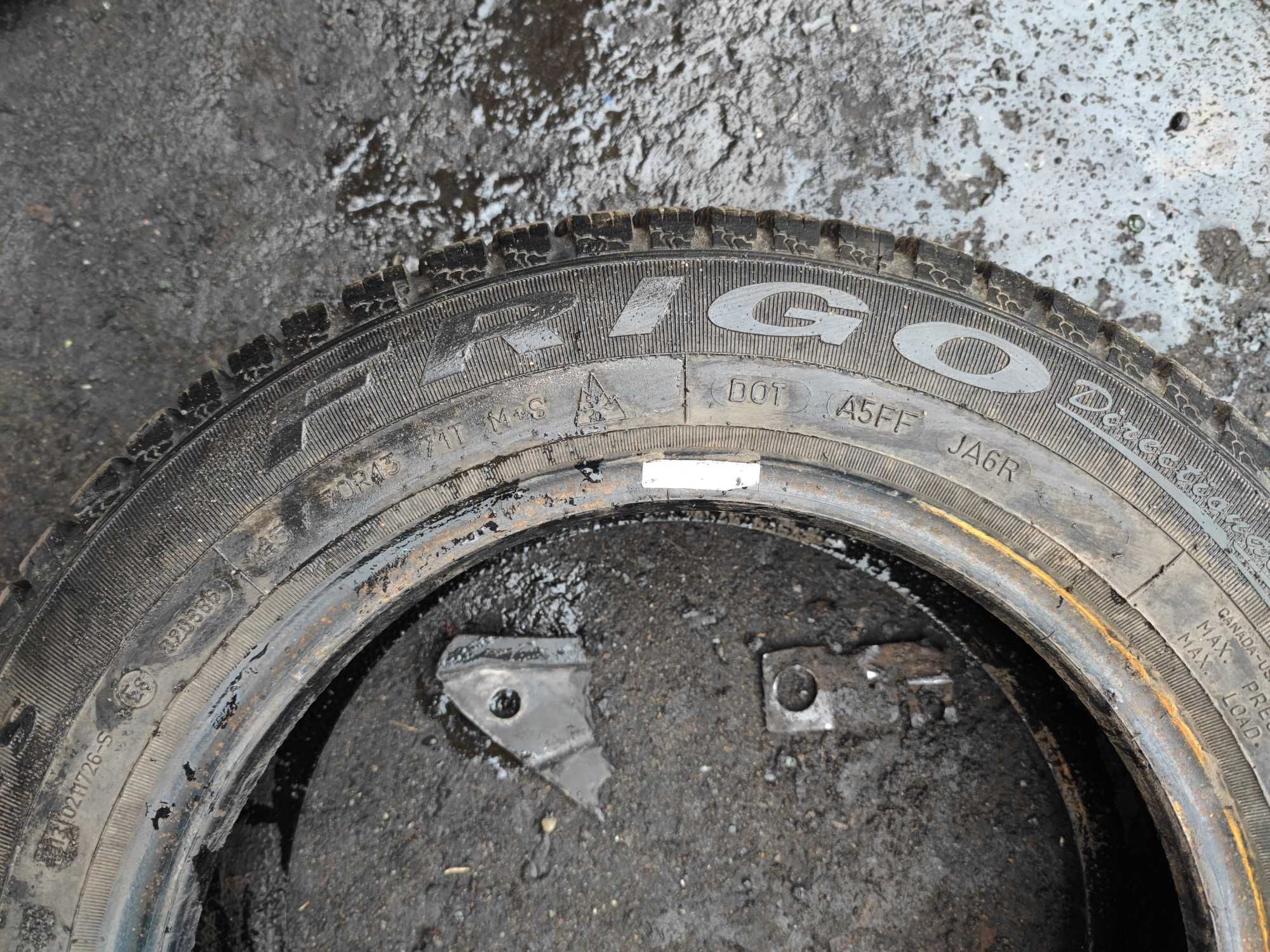 2x Opony Zimowe Dębica Frigo 145/70 R13