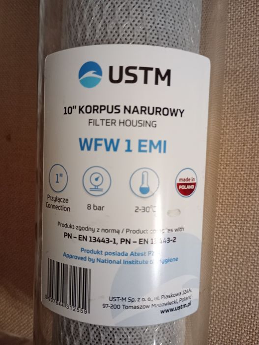 Продам  антибактериальный фильтр WFW34 EMI PROTECT KPL 10", 3⁄4” USTM