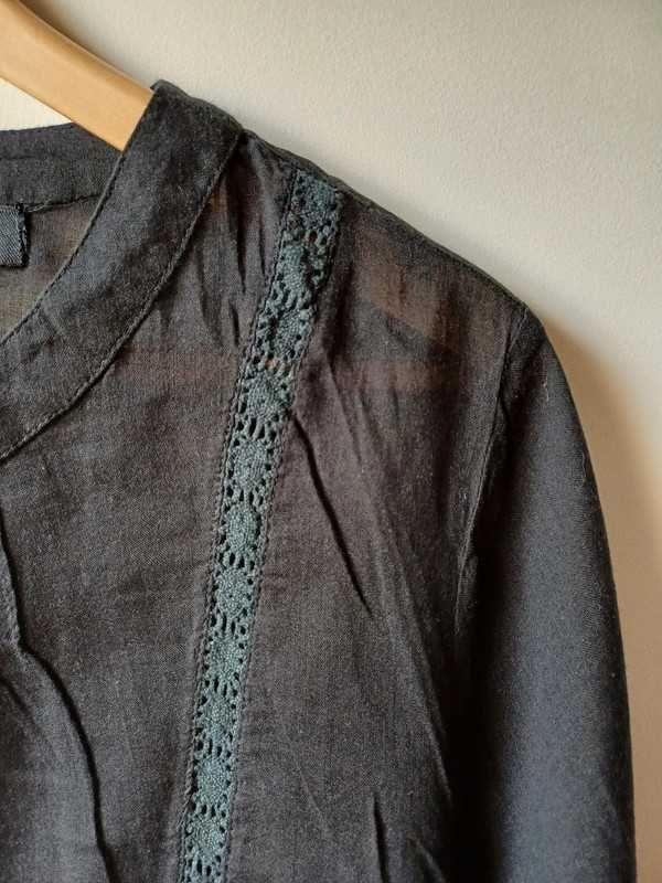 Blusa com bordado - Natura