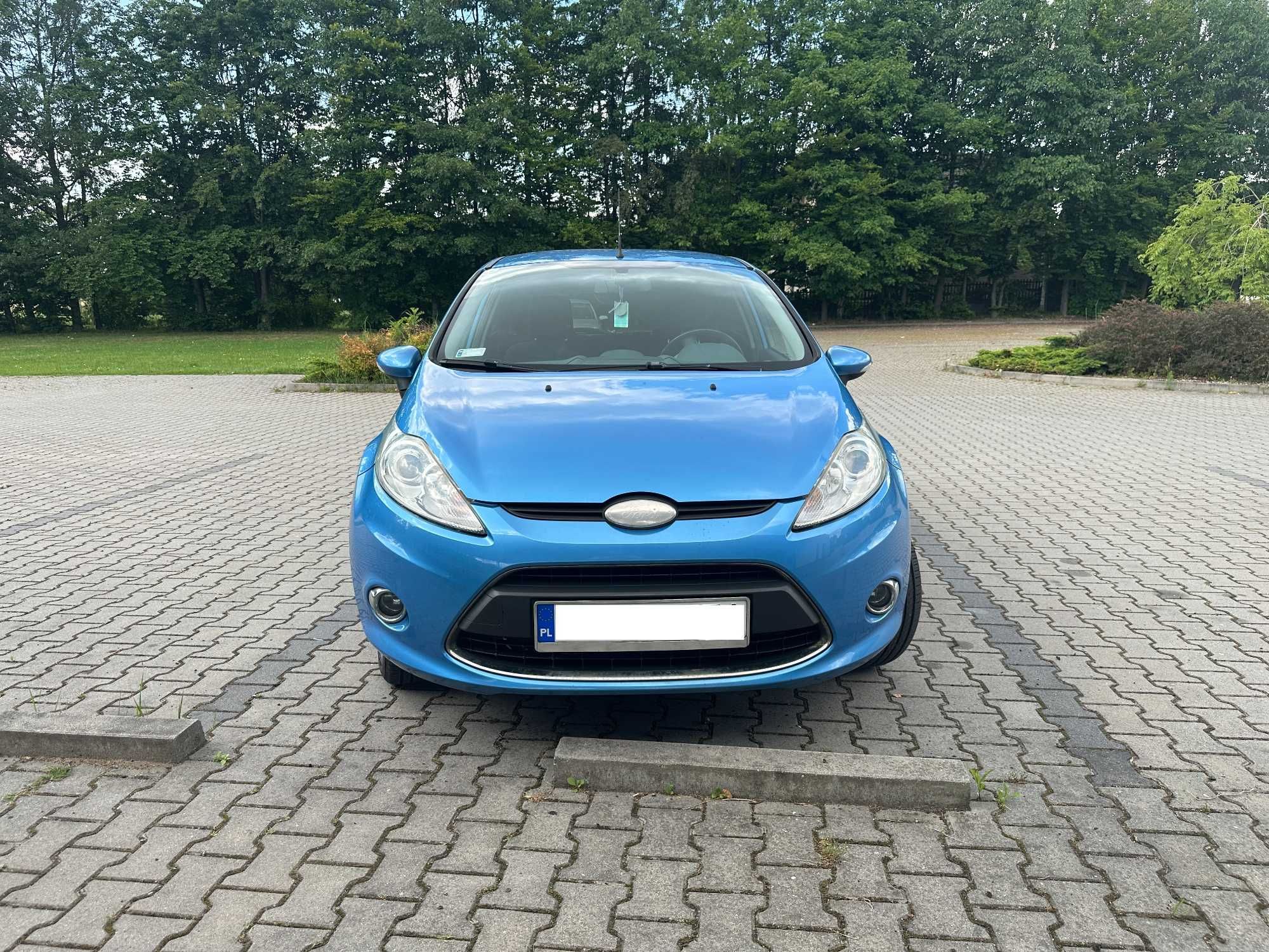 Śliczny Ford Fiesta MK7 1.25 60kW, 2009, Bezwypadkowy, Klimatyzacja