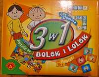 Bolek i Lolek 3 w 1 puzzle i 2 gry