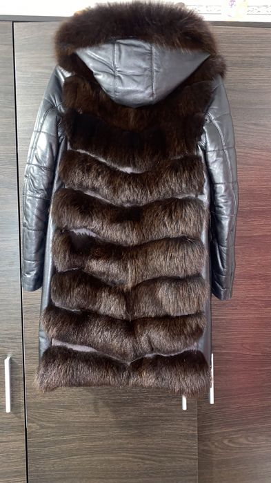 Шуба / желетка із песця 2 в одному