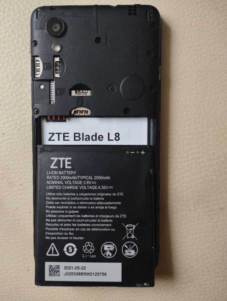 ZTE blabe L8 бу заблокирован