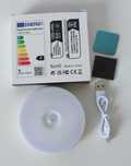5x Lampka Nocna LED Bezprzewodowa Czujnik Ruchu Zmierzchu USB Magnez