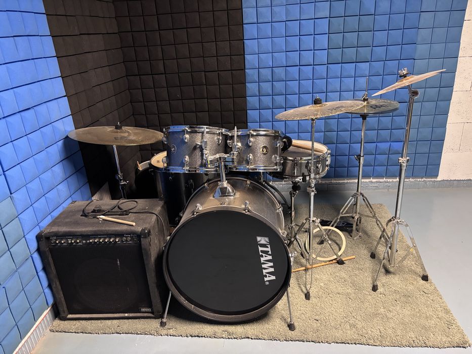 Perkusja zestaw TAMA Rhythm Mate Galaxy silver na poczatek