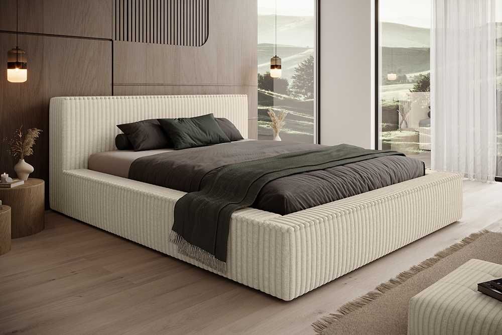 Łóżko tapicerowane COCO - DARMOWA DOSTAWA z pojemnikiem na pościel