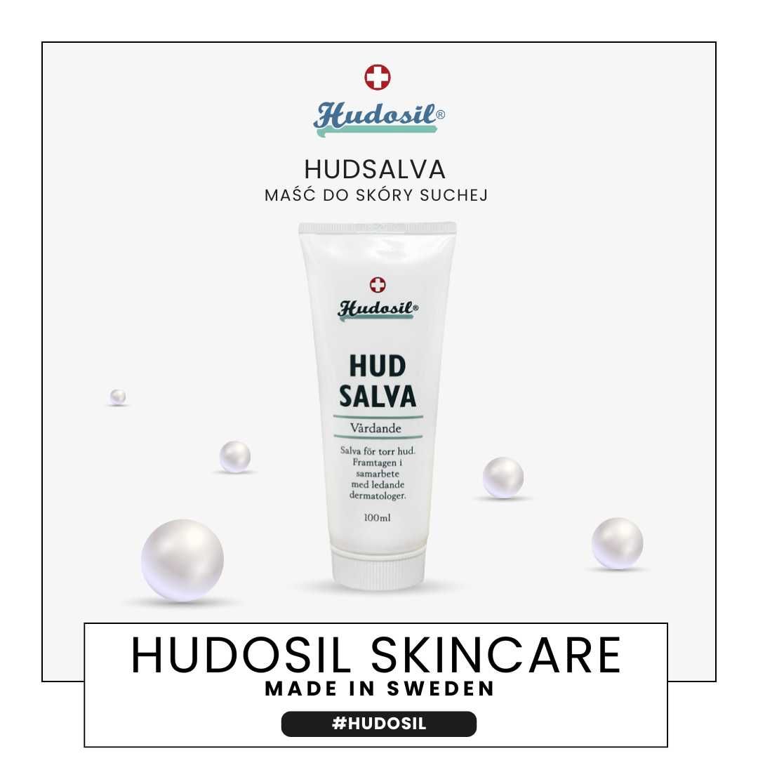 Hud Salva 100ml, Hudlotion 500ml, Fotkräm 100ml Oryginalne ze Szwecji