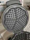 Gofrownica Waffeleisen okrągła 1200 wat serduszka