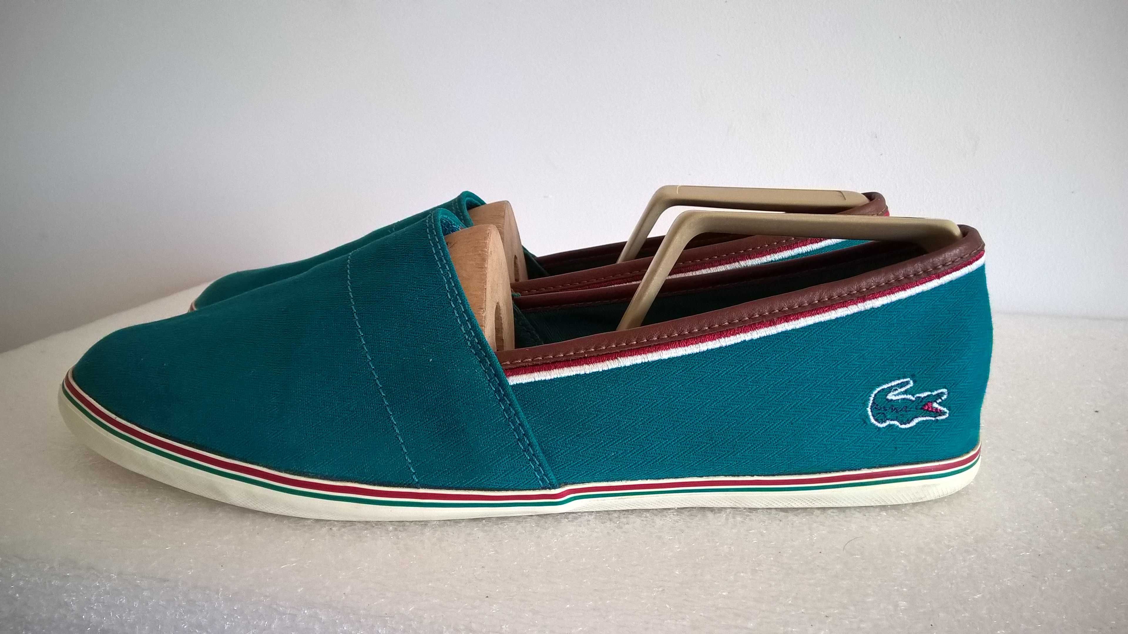 lacoste mokasyny
