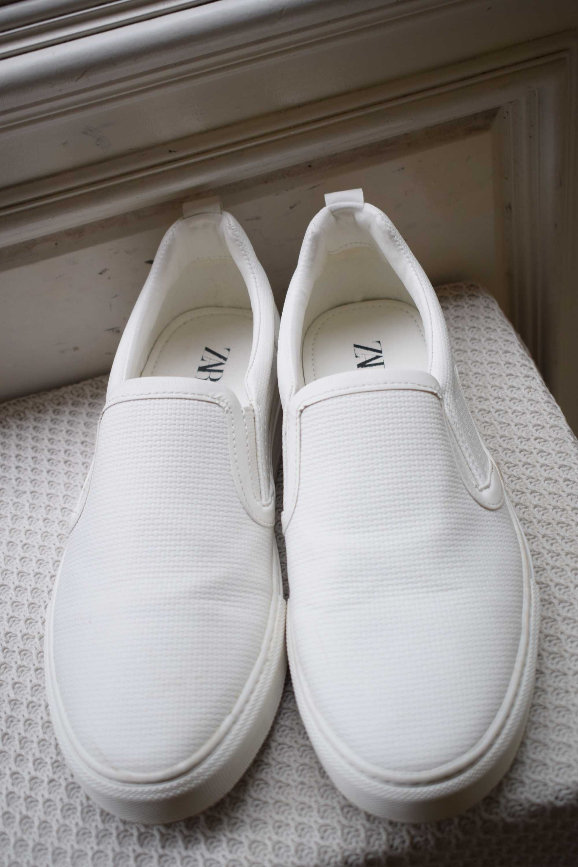 туфли мокасины слипоны лоферы Zara р. 42 27,4 см