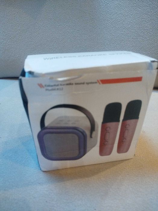 Mini głośnik bluetooth karaoke z mikrofonem NOWY