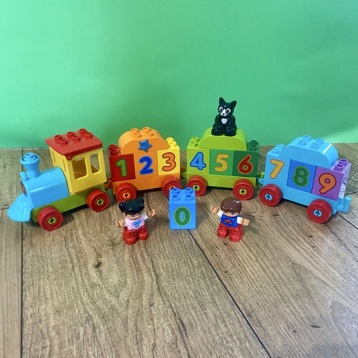 Klocki Lego Duplo - Pociąg z cyferkami