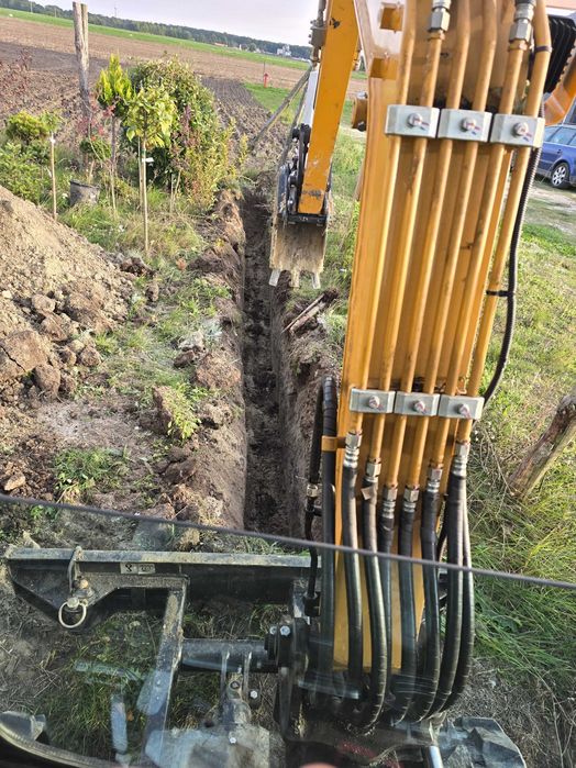 Usługi koparką i minikoparką prace ziemne