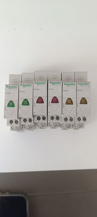 sinalizadores luminosos modulares da gama Acti9 iIL da Schneider Elect