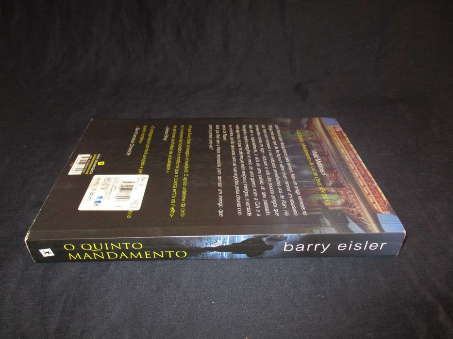 Livro O Quinto Mandamento Barry Eisler