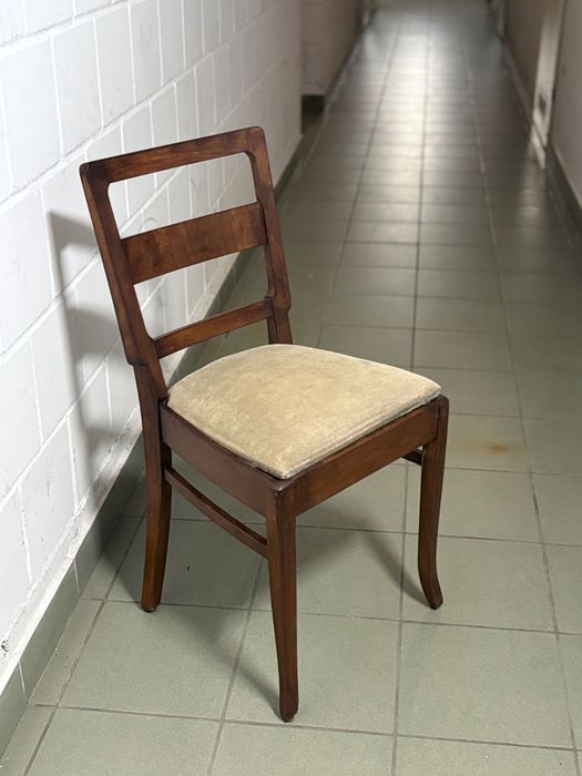 4 krzesła w stylu art deco