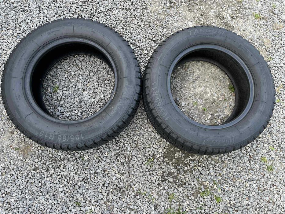 Opony 195/65R15 Targum Winter 3 Zima 2sztuki 6,78mm bieżnika