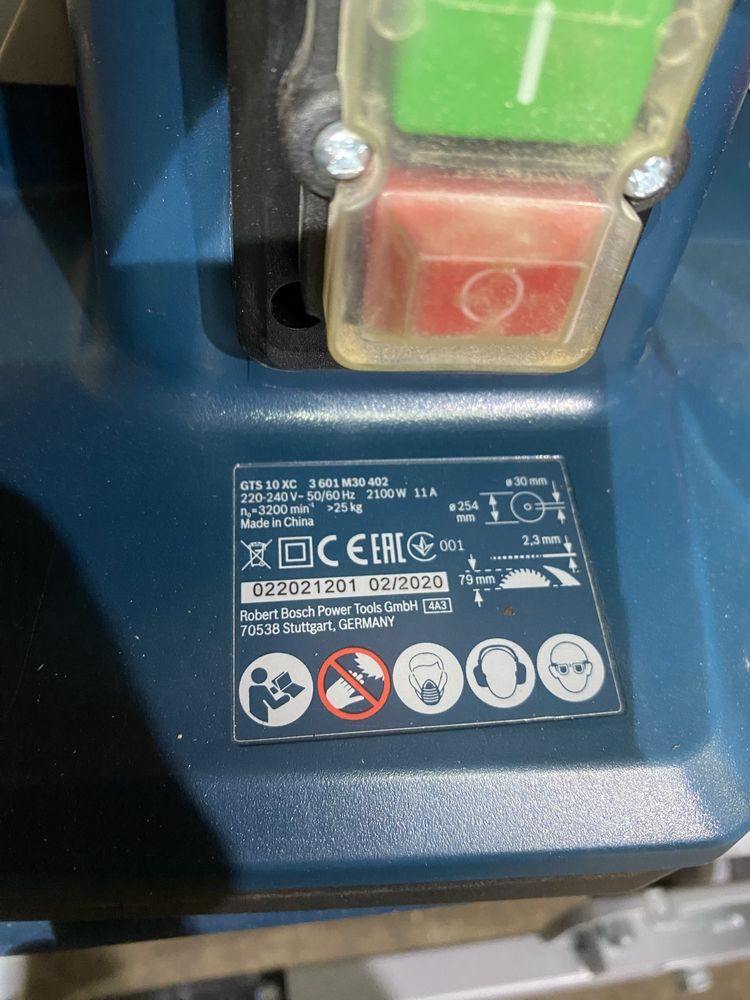 Продам циркулярний пила Bosch GTS 10 XC Professional оригінал.