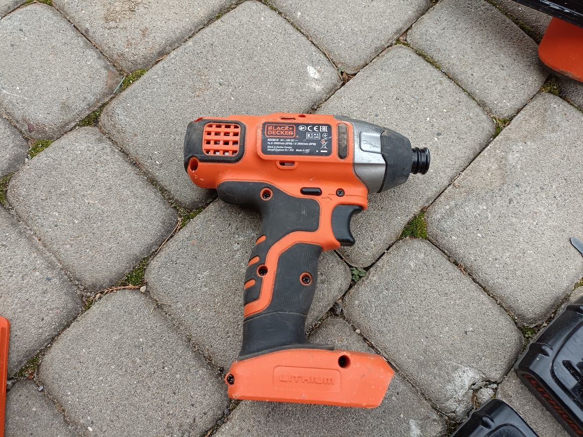 Zestaw Black+Decker, klucz, wyrzynarka, piła