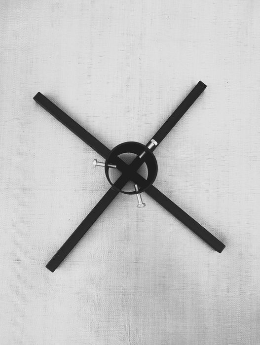 Stojak Choinkowy Na Choinkę Metalowy Czarny Okrągły Loft