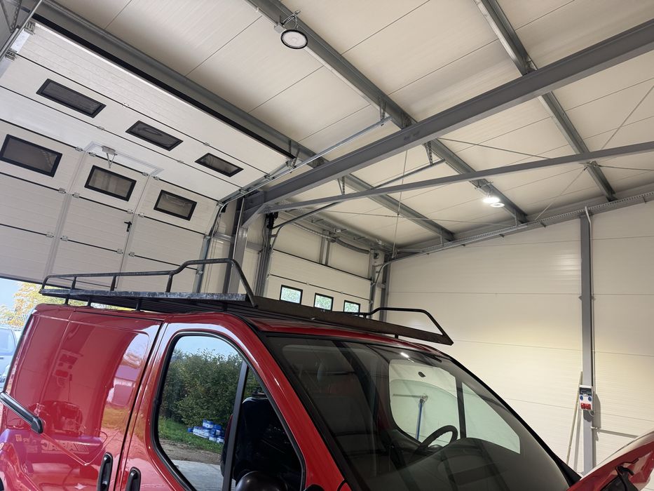 Bagaznik dachowy z rolką Vivaro trafic primastar krótki L1H1