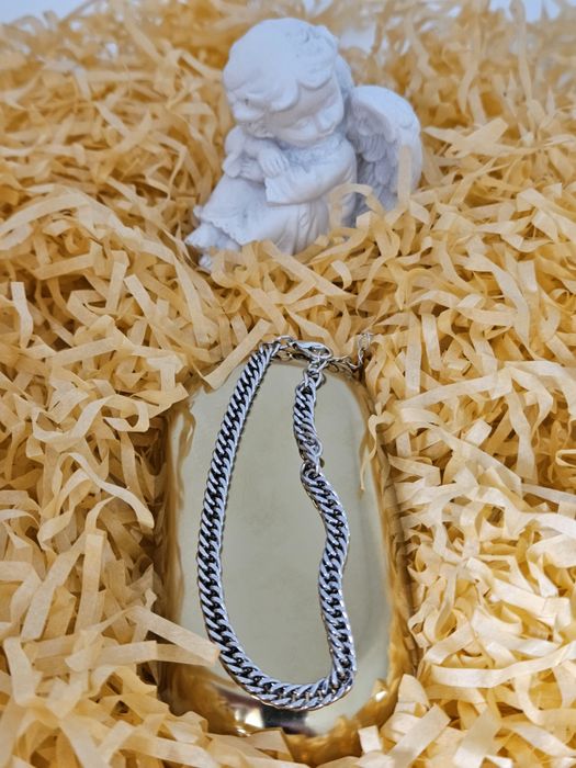 Pulseira em aço inoxidável