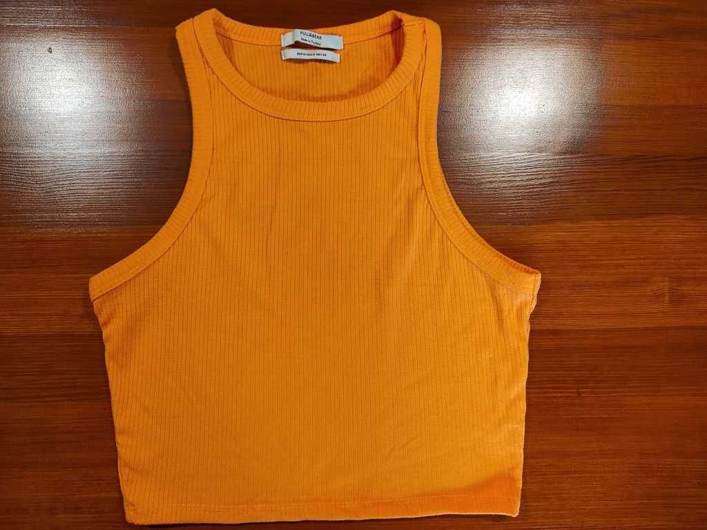 zestaw 3x top + 1x krótkie spodenki Pull&Bear, Reserved, Shein